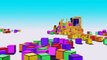 VIDS for KIDS in 3d (HD) - Bulldozer at Work for Children with Cubes - AApV