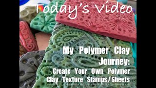 My Polymer Clay Journey: Make Your Own Original Polymer Clay Texture Sheets