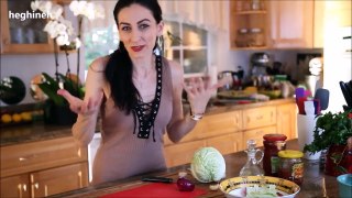 Sauteed Cabbage Recipe - Healthy Easy Vegetarian Recipes - Heghineh Cooking Show