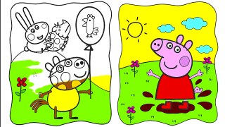Peppa Pig Coloring For Kids Coloring Peppa Pig Baby Coloring Пеппа Раскраска
