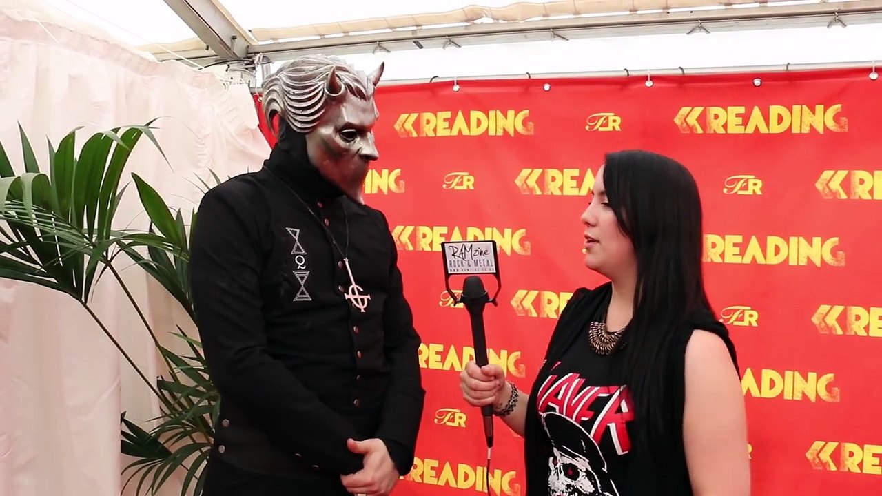Interview: Nameless Ghoul of Ghost at Reading Festival