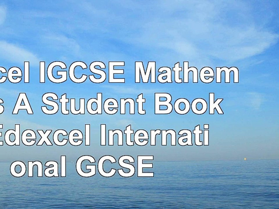 Edexcel IGCSE Mathematics A Student Book 1 Edexcel International GCSE 4bbc1c63