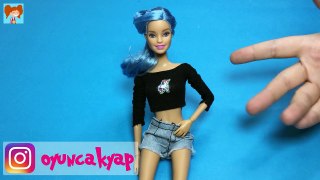 Barbie Fırça Ve Tarak Yapımı - Kendin Yap Kolay Barbie Bebek Eşyaları - Oyuncak Yap