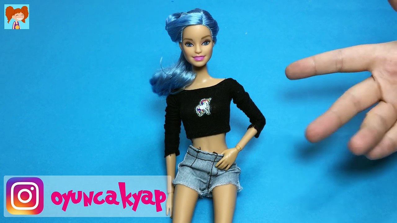 Barbie Fırça Ve Tarak Yapımı - Kendin Yap Kolay Barbie Bebek Eşyaları - Oyuncak Yap