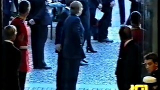 Elton John - Lady Diana Funeral - Arrival + Candle in the wind