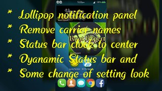 How to setup Lollipop notification panel on Huawei Honor Bee Y5C y541 u02