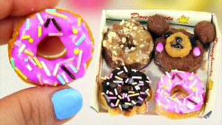 DIY MINI EDIBLE DONUTS! Make Tiny Donuts | Popin Cookin!