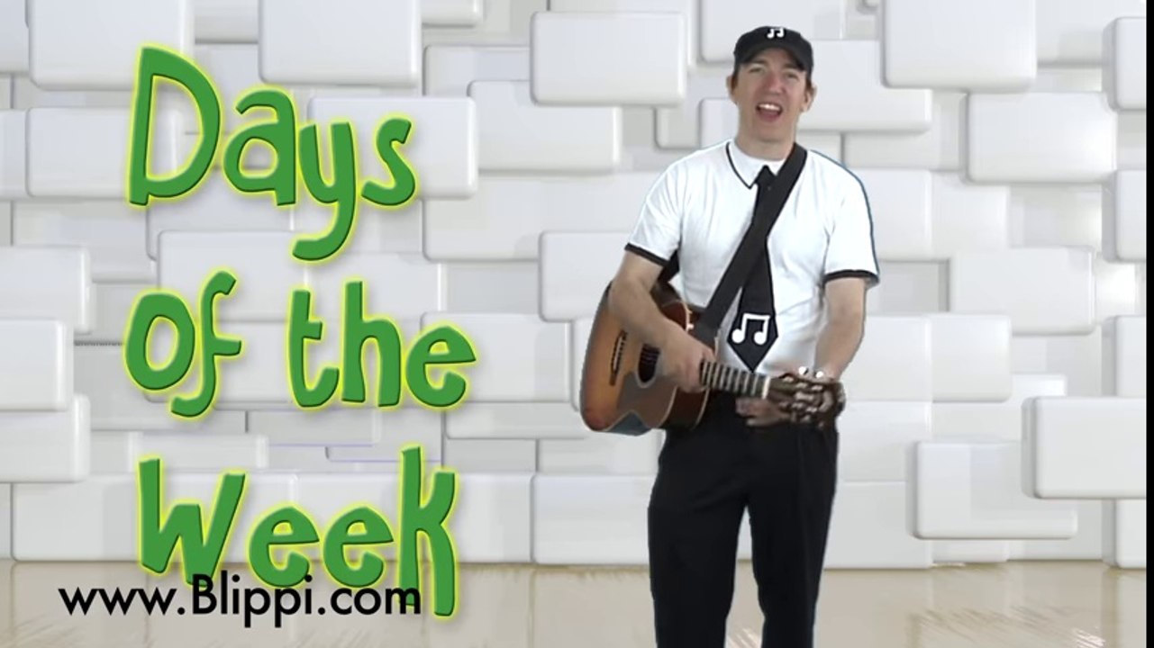 Days Of The Week SONG - Nursery Rhyme