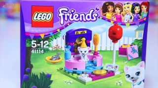 Lego Friends Party Styling with Millie - Jewel the Cat Build Review Silly Play - Kids Toys