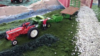 Farm Display by Jacob Tormoehlen at the new Lafayette Farm Toy Show