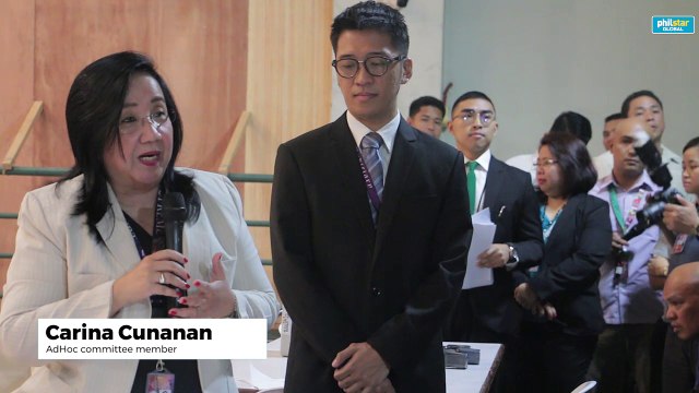 AdHoc committee members shows the facilities that will be used for the VP race revisions