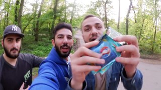 EURO PACK OPENING IM WALD (FIFA) :D ||| Shisha Vlog