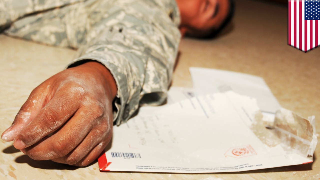 Packages of black powder sent to U.S. military, government offices