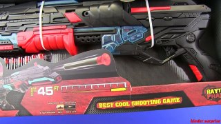 Toys for kids ! Toy Rifle high speed soft bullet gun - Video for kids Military set