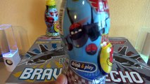 Planes Movie Surprise Eggs - Mini Figures Toys Unboxing Huevos Sorpresa