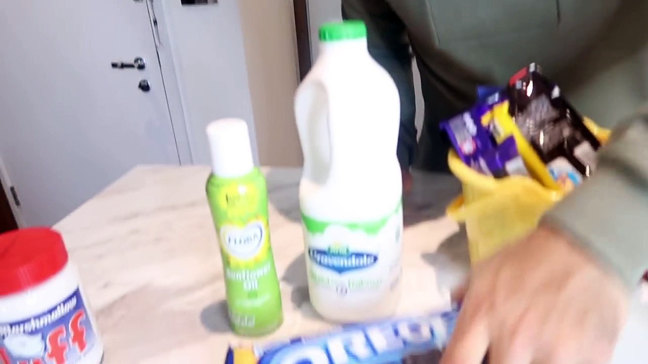 DIY GIANT OREO COOKIE TASTE TEST!!