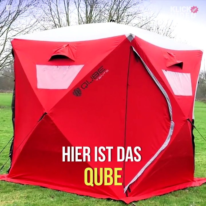 EIn Zelt, das quasi 2 Meter hoch ist und in nur 2 Minuten montiert werden kann. Man kann es mit anderen verbinden: Fantastisch! Entdecke mehr: