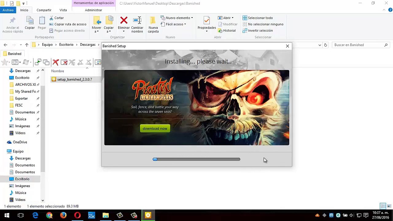 DESCARGAR E INSTALAR BANISHED ESPAÑOL POCOS RECURSOS MEGA 2016 1 LINK