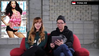 Koreans Try Guessing Female Asian Celebrities Nationalities