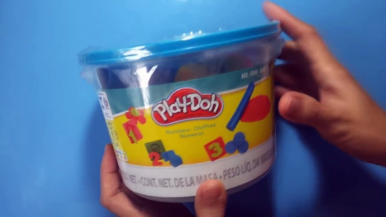 Counting Numbers from 1 to 9 with PLAY-DOH