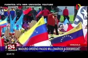 Venezuela: fiscal no abrirá investigación contra Maduro por caso Odebrecht