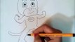 PJ Masks Cartoon Drawing Owlette Gekko Catboy charers draw kids