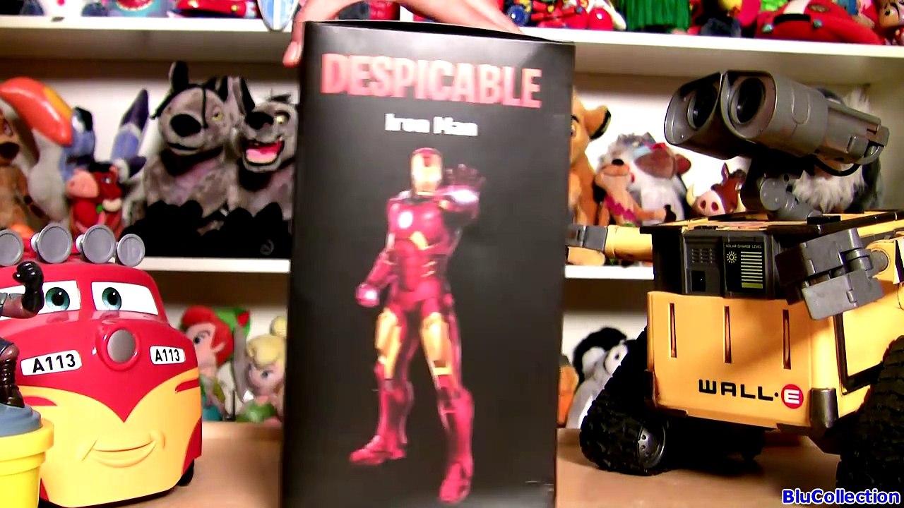 Marvel the Avengers Minion Stuart Iron Man Action Figure Play doh how-to by Blutoys Tony Stark