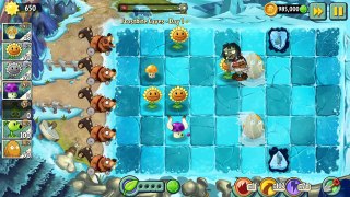 Plants vs Zombies 2 - Sunflower Leveling Up