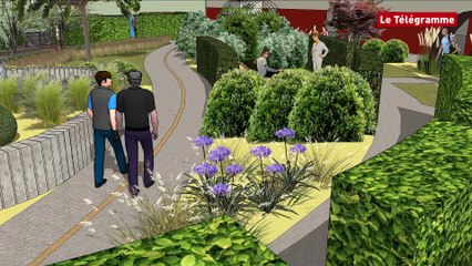 Paimpol. Un jardin sensoriel à destination des autistes