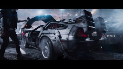"Ready Player One", le film de Spielberg qui embarque dans le futur en DeLorean