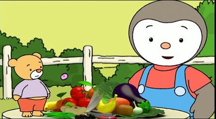 a table t'choupi le manchot