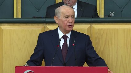 Bahçeli: ”Türkiye’ye hasta adam muamelesi yapanlar rezilliklerinde boğulacaklardır“ - TBMM