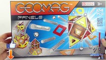 Geomag Panels Jeu de Construction Magnétique Aimants Jouet Toy Review Juguetes