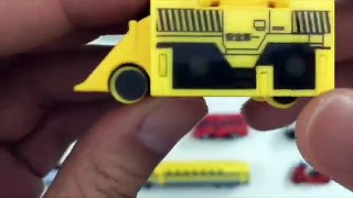 Learning Street Vehicles Names and Sounds for kids with VooV ブーブ 変身 Transform vehicles