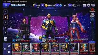 Sharon Rogers vs Thanos (infinito) + Batalha da Aliança - Marvel Future Fight