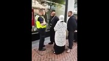Muslim street preacher argues with a police officer in Birmingham!