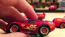Mattel Disney Cars Metallic Hudson Hornet Piston Cup Lightning McQueen Die-cast