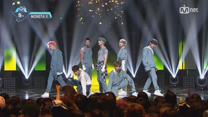 거친 남자의 정석 ′몬스타엑스′의 ′Fighter′ 무대