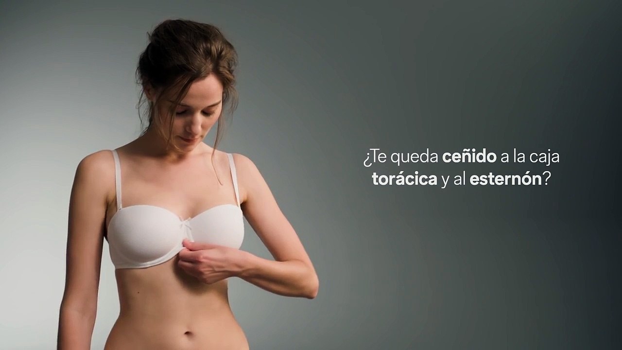 sujetador correcto ceñido caja toracica copas r...