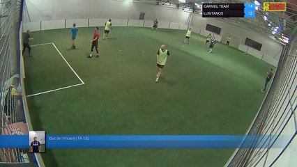 But de Vincent  (14-12) - CARMEL TEAM Vs LUSITANOS - 26/03/18 20:00 - LIGUE 1 - Poitiers Game Parc