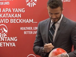 David Beckham Ungkap Tips Diet