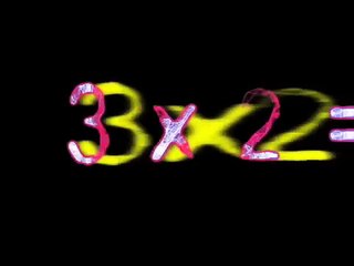 Multiplication Table 3 Song and Video Flash Cards