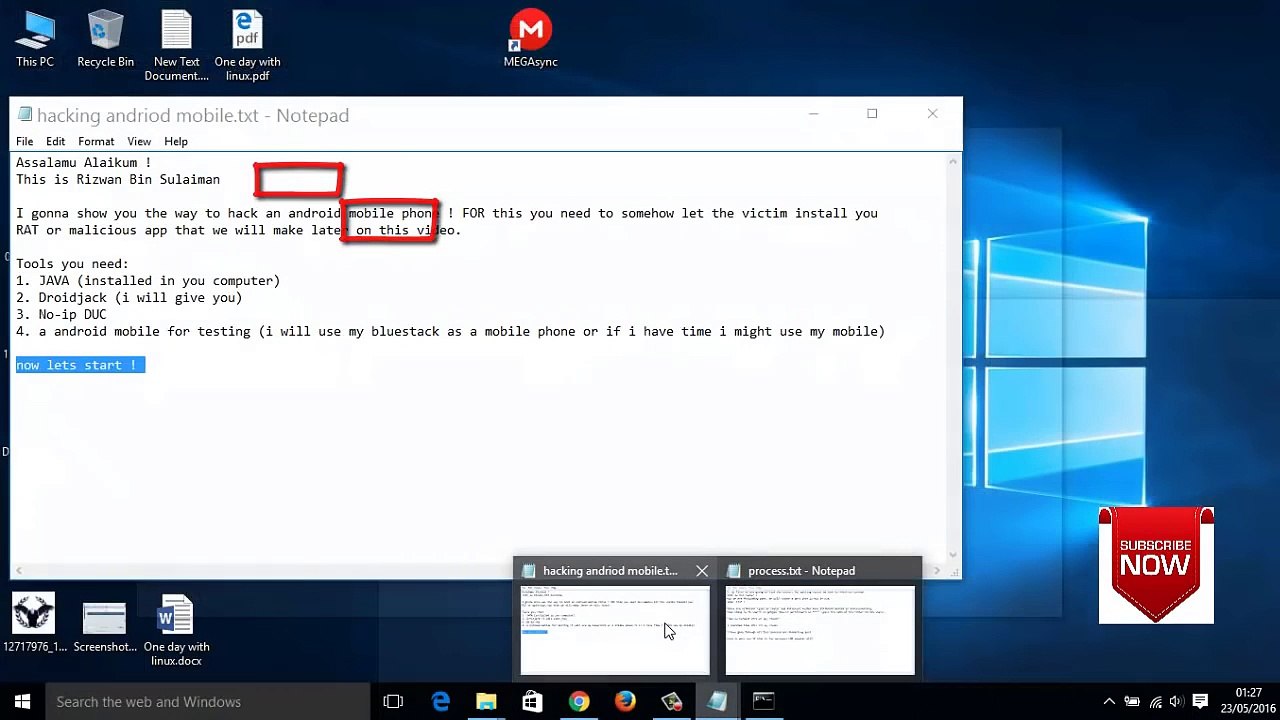 How to setup a RAT on Android ! Hack any android phone using Droidjack