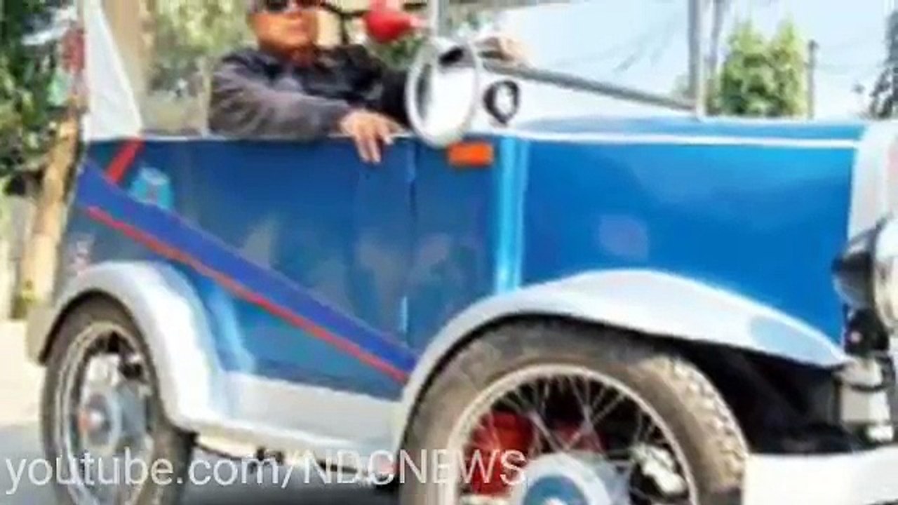 81 साल के बुजुर्ग ने 3 महीने में बना डाली इलेक्ट्रिक कार खासियत ढेर सारी