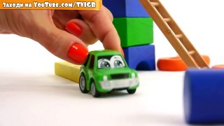 Мультфильм про игрушечные машины: эвакуатор, полицейская машина и Макс