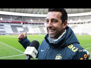 Edu Gaspar relembra Brasil 1 x 1 Alemanha de 2004, no Estádio Olímpico de Berlim