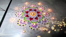 rangoli for special occasion | diwali special | Art with Creativity