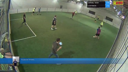 Faute de Vincent  - CARMEL TEAM Vs LUSITANOS - 26/03/18 20:00 - LIGUE 1 - Poitiers Game Parc