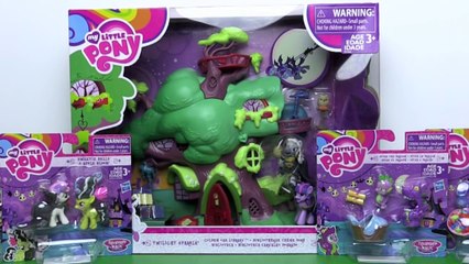 TWILIGHT SPARKLES LIBRARY! Spike, Pinkie Pie + MORE My Little Pony Nightmare Night | Bins Toy Bin