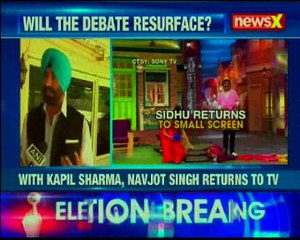 Download Video: Navjot Singh Sidhu makes a comeback on Television with the show ‘Family Time with Kapil Sharma’